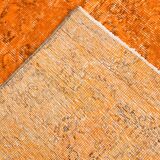 6x9 Pumpink orange vintage rug 181x287Cm SK 3400