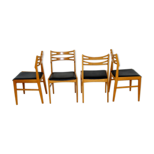 set de 4 chaises chêne,