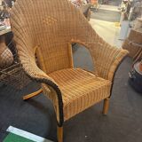 Rattan armchair
