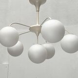 Swiss suspended chandelier from the mid-century space age by E. R. Nele for Temde, 1960s.