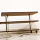 Coffee Table-Bar low laminate rosewood and chromed metal, Italy 70's