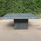 80s granite coffee table