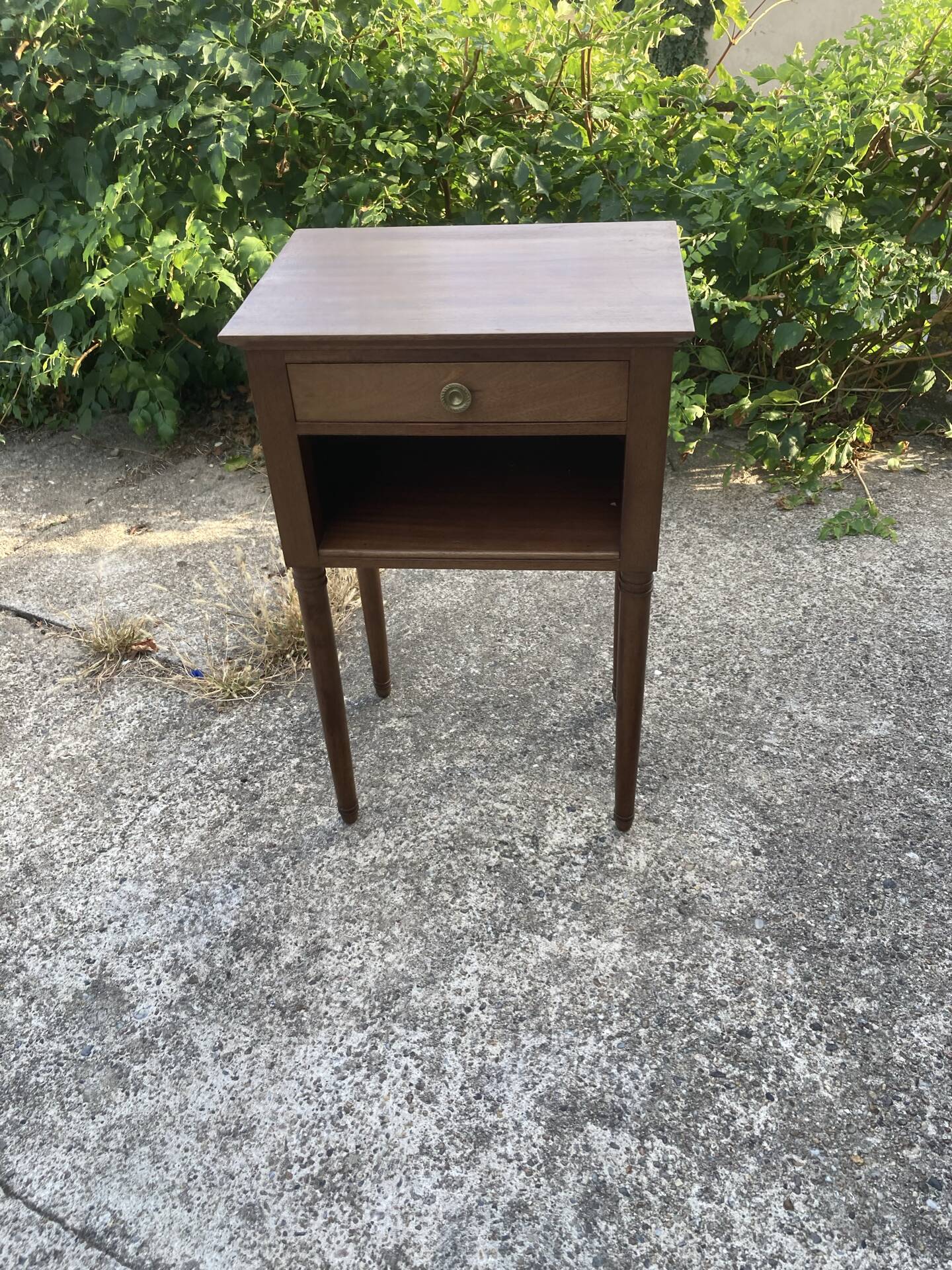 Directoire bedside table