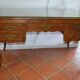 Oak with 5 drawers desk