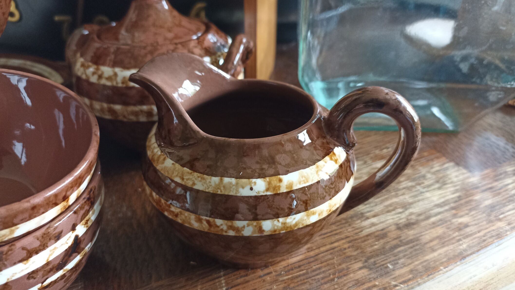 Mary coffee service by Digoin Sarreguemines - 6 people