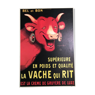 Advertising plate