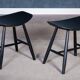 J36 stools by Ejvind A. Johansson for FDB Møbler, Denmark, 1960s, Set of 2