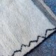 Handmade traditional pure wool rug, size 150/250 cm.