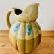 Old ceramic gourd pitcher Louis Lourioux