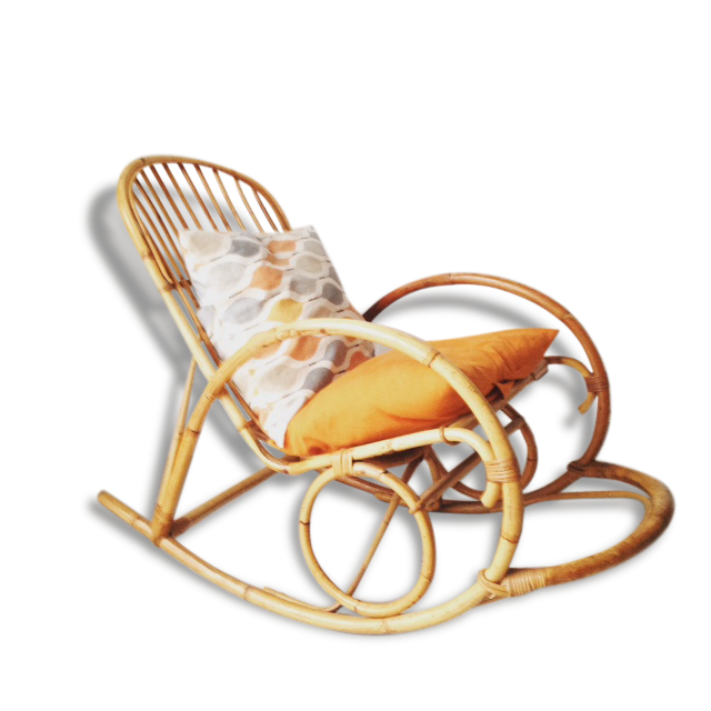Rattan rocking