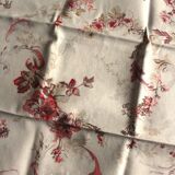 Un lot de 6 serviettes de Table dépareillé Fleurs Oiseaux