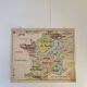 Carte de France vintage (recto verso)