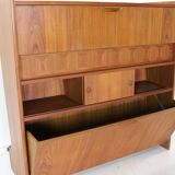 Danish design dry bar set by Johannes Andersen for Skaaning & Søn