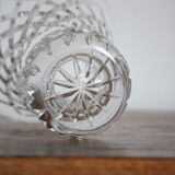 Vase en cristal taillé