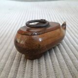 Old snuff box in the shape of a shoe