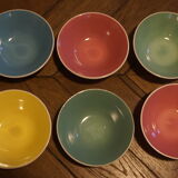 Digoin Sarreguemines Francorusse bowls