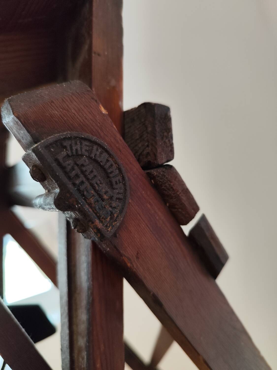 Antique stepladder
