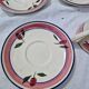 Set of 6 Antique Cups and Saucers
