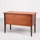 Table d'appoint en teck avec espace de rangement