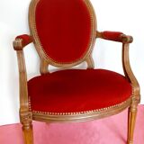 Louis XV medallion chair