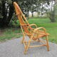 Rattan armchair 60s