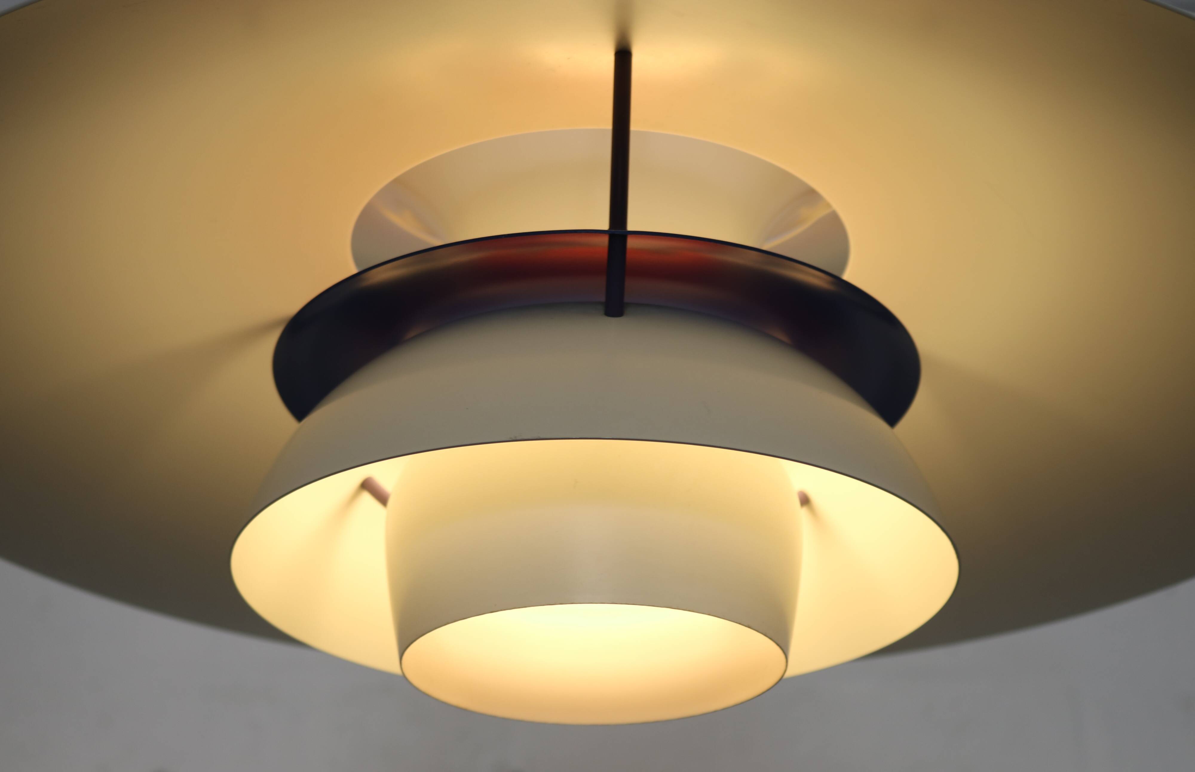 The genuine Danish item - PH5 pendant - original white colour - Louis Poulsen