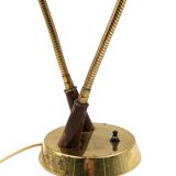 Mid-century modern two lights lamp, France circa 1960