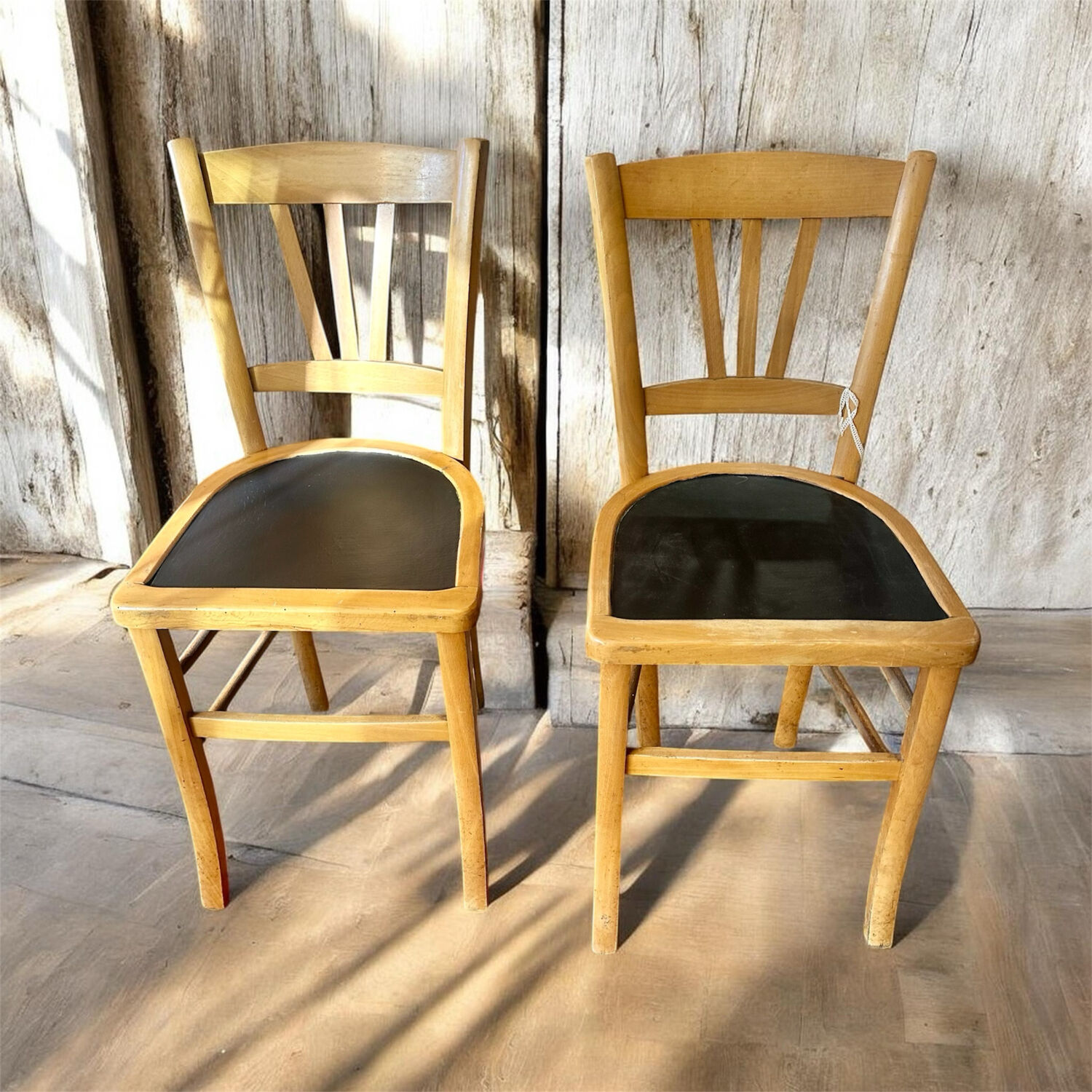 Vintage Luterna bistro chairs pair