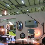 JIB200 curved stem lamp with handle