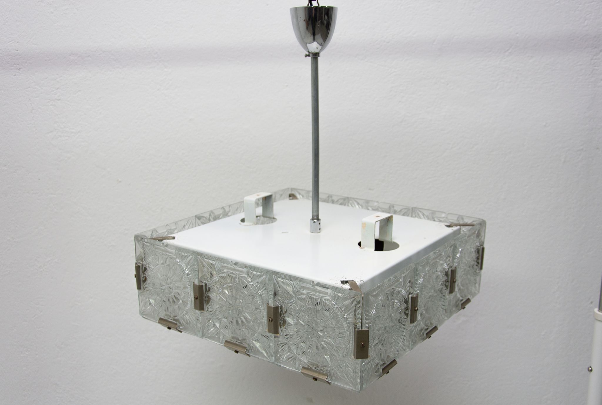 Hanging lamp by Kamenický Šenov, 1970