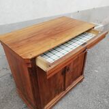 Old walnut buffet 2 doors 1 drawer