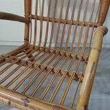 Rattan armchair