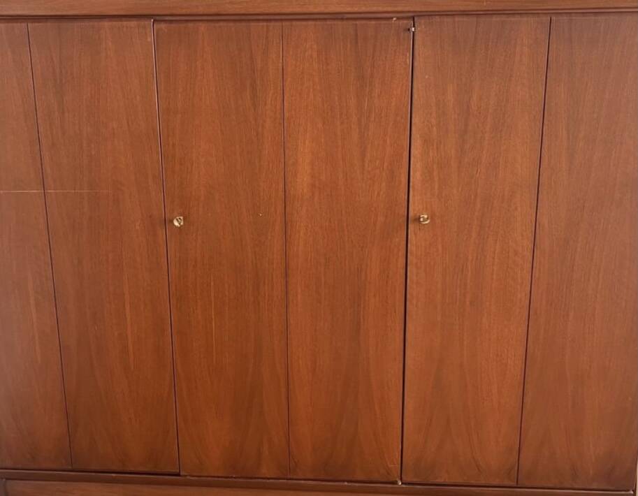 Armoire scandinave vintage en teck