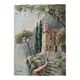Watercolor painting "Monastery" Italy early XX ° by W. Scotty