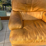Leather armchair