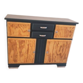 Joli Buffet Mado Gris bleuté années 50 complètement restauré intérieur / extérieur
