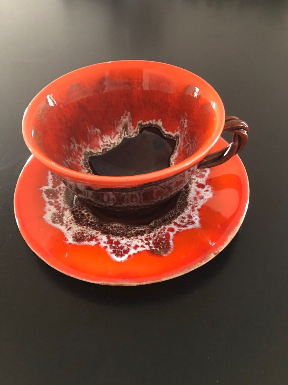 Tasse et sous tasse Vallauris