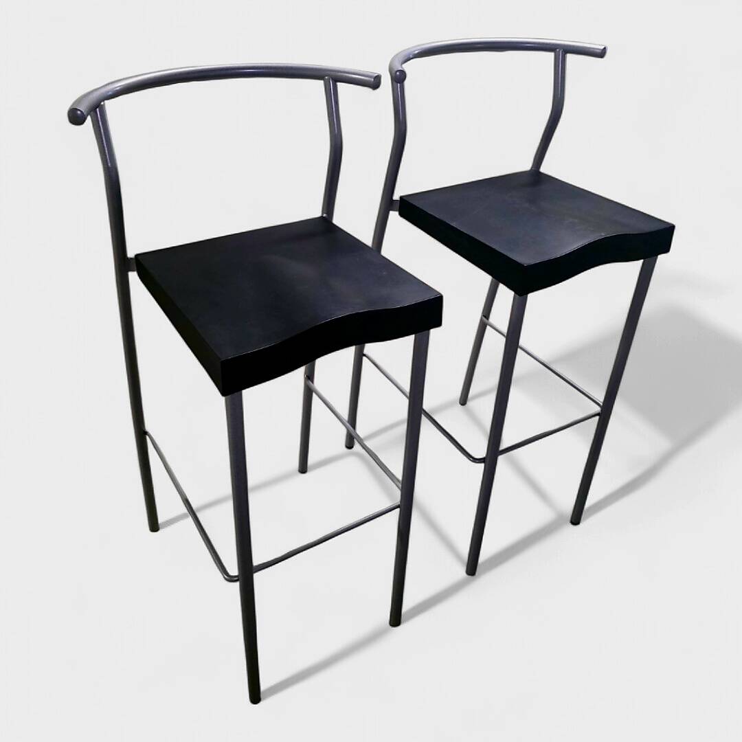Pair of "Hi-Glob" Stools – Philippe Starck for Kartell