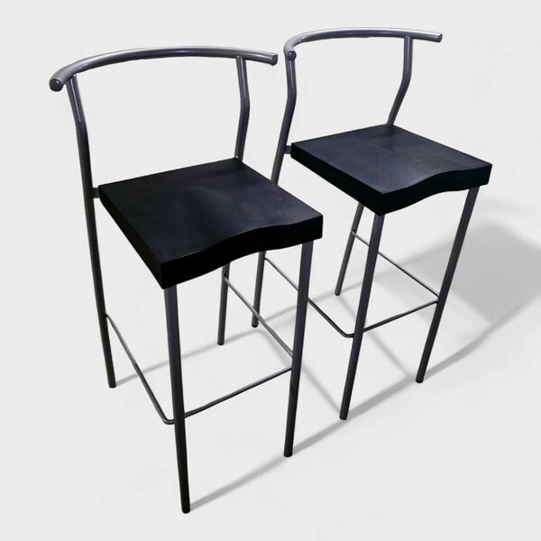 Paire de Tabourets ''Hi-Glob'' – Philippe Starck pour Kartell