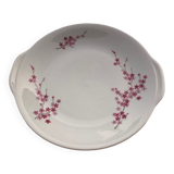 Pink forget-me-not serving dish