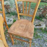 5 bistro chairs, brand Luterma France