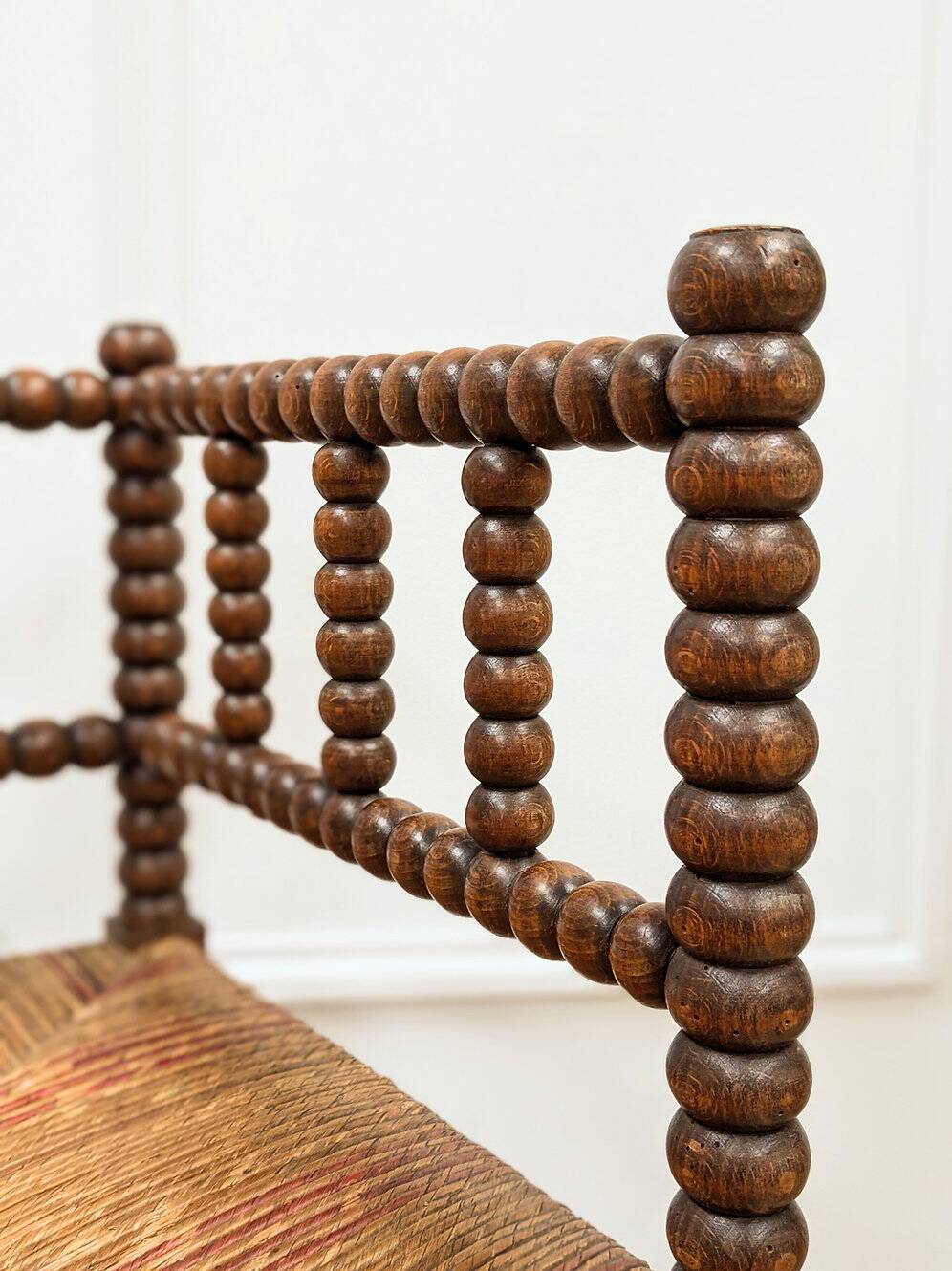 Rustic oak chair