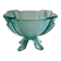 Art Deco Footed Glass Bowl by Stölzle Austria - 1930s