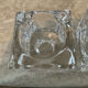 Pair of Peill & Putzler crystal candle holders from the 70s