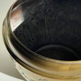 Cache-pot déco florale art nouveau