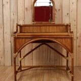 Rattan dressing table