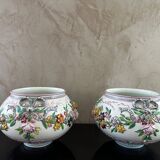Pair of earthenware planters