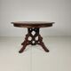 Table à manger de style Forêt-Noire par Horrix – vers 1880