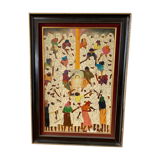 Haitian naive painting from 1975