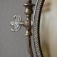 Psyche brass mirror 28x38cm